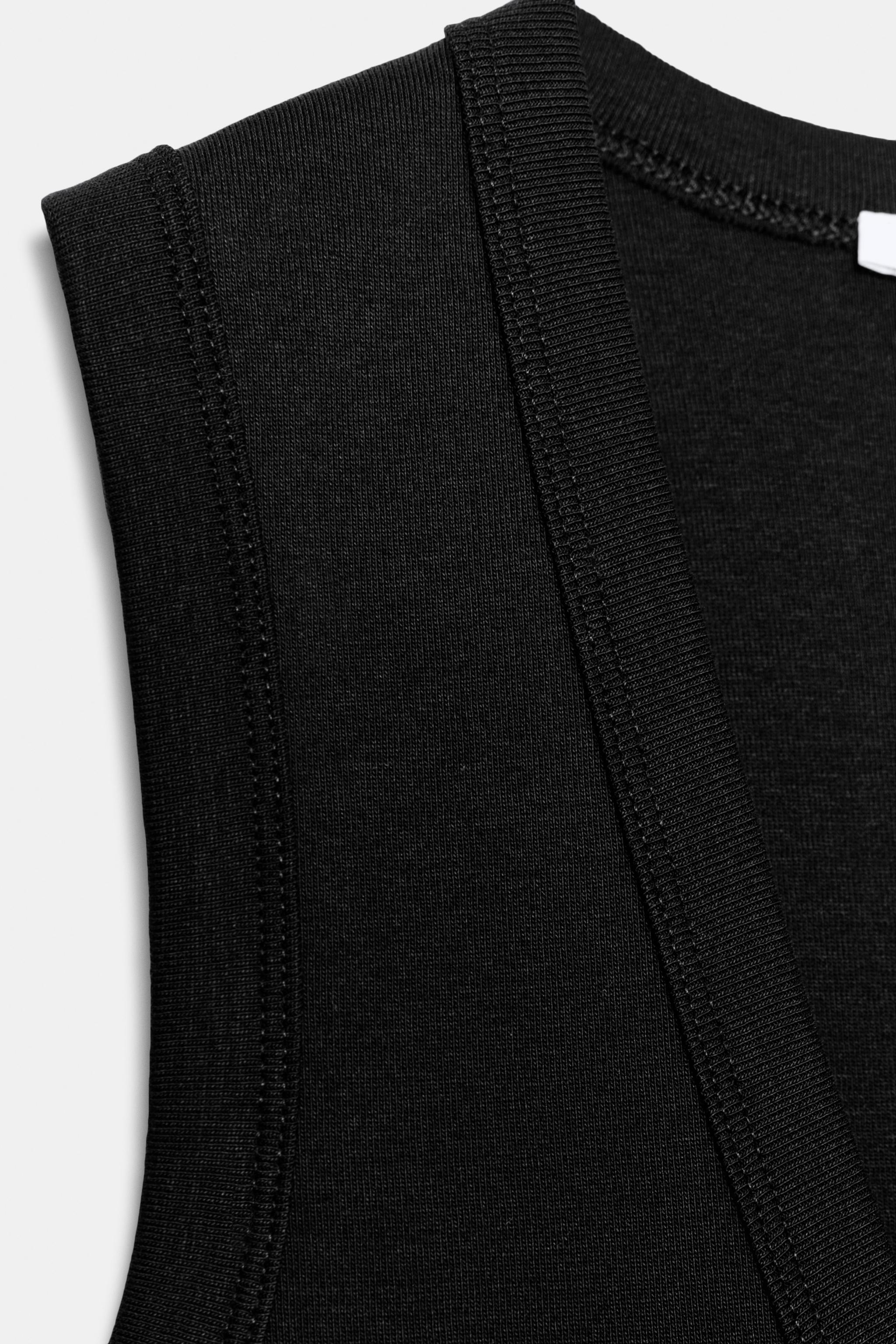 COTTON V-NECK T-SHIRT